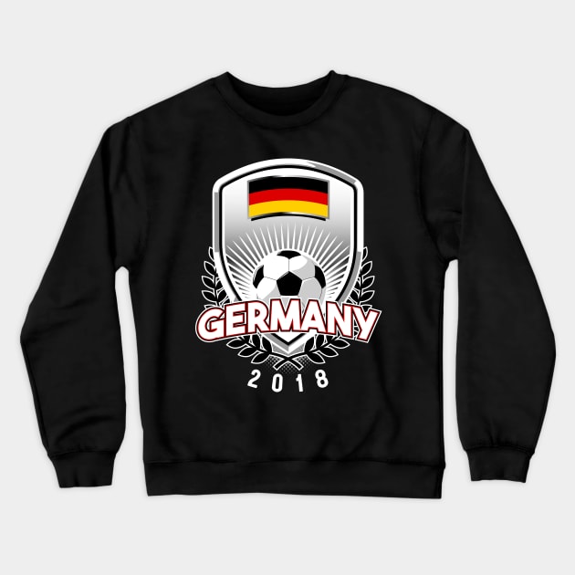 Germany Soccer 2018 Crewneck Sweatshirt by Styleuniversal